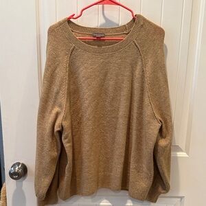 Vince Camuto Camel Crew Neck Sweater